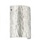 Besa Lighting Tamburo 8 Wall Sconce, Stone Silver Foil, Bronze Cap Finish, 1x75W Incandescent 7090SF-BR - alternate 1